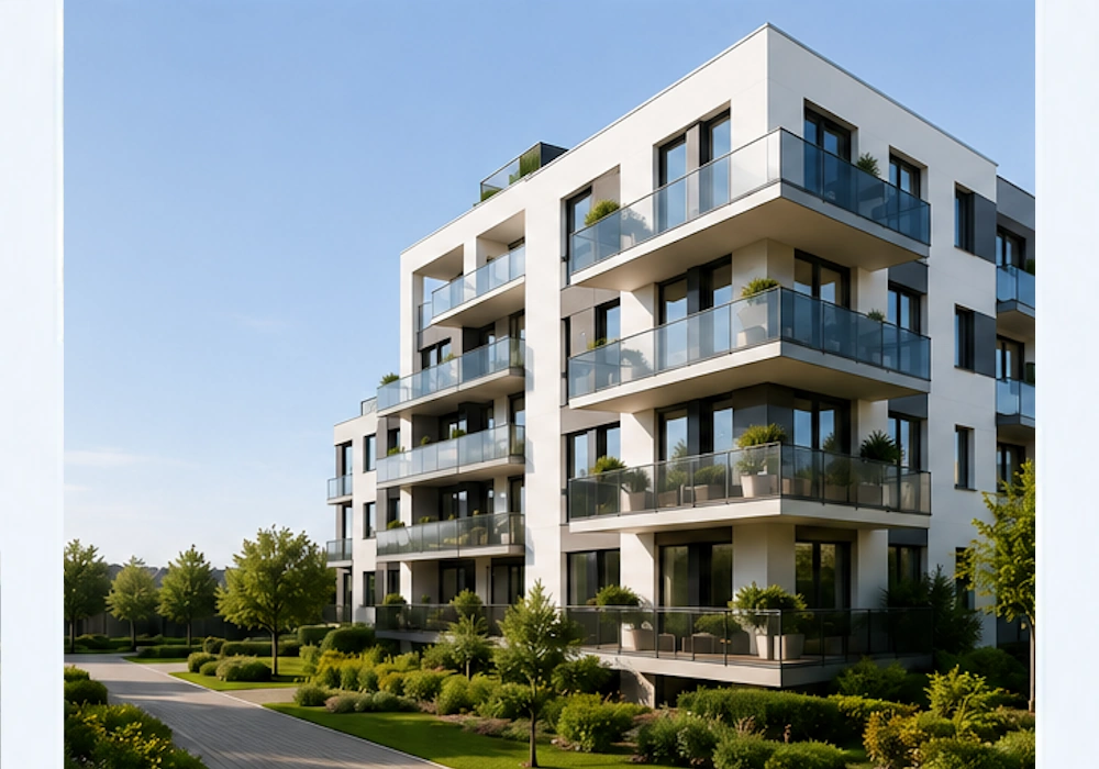 Mehrfamilienhaus als Beispiel für den Bereich Co-Investoren
